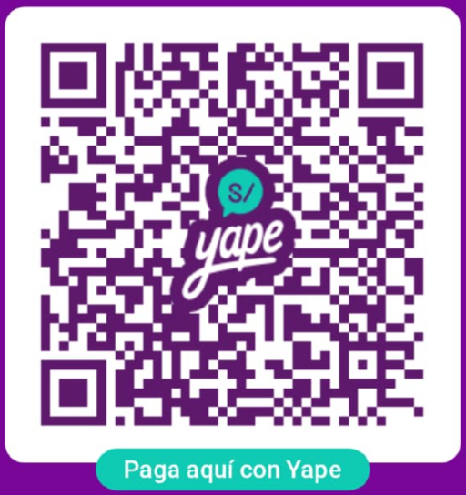 Yape / Plin QR Code