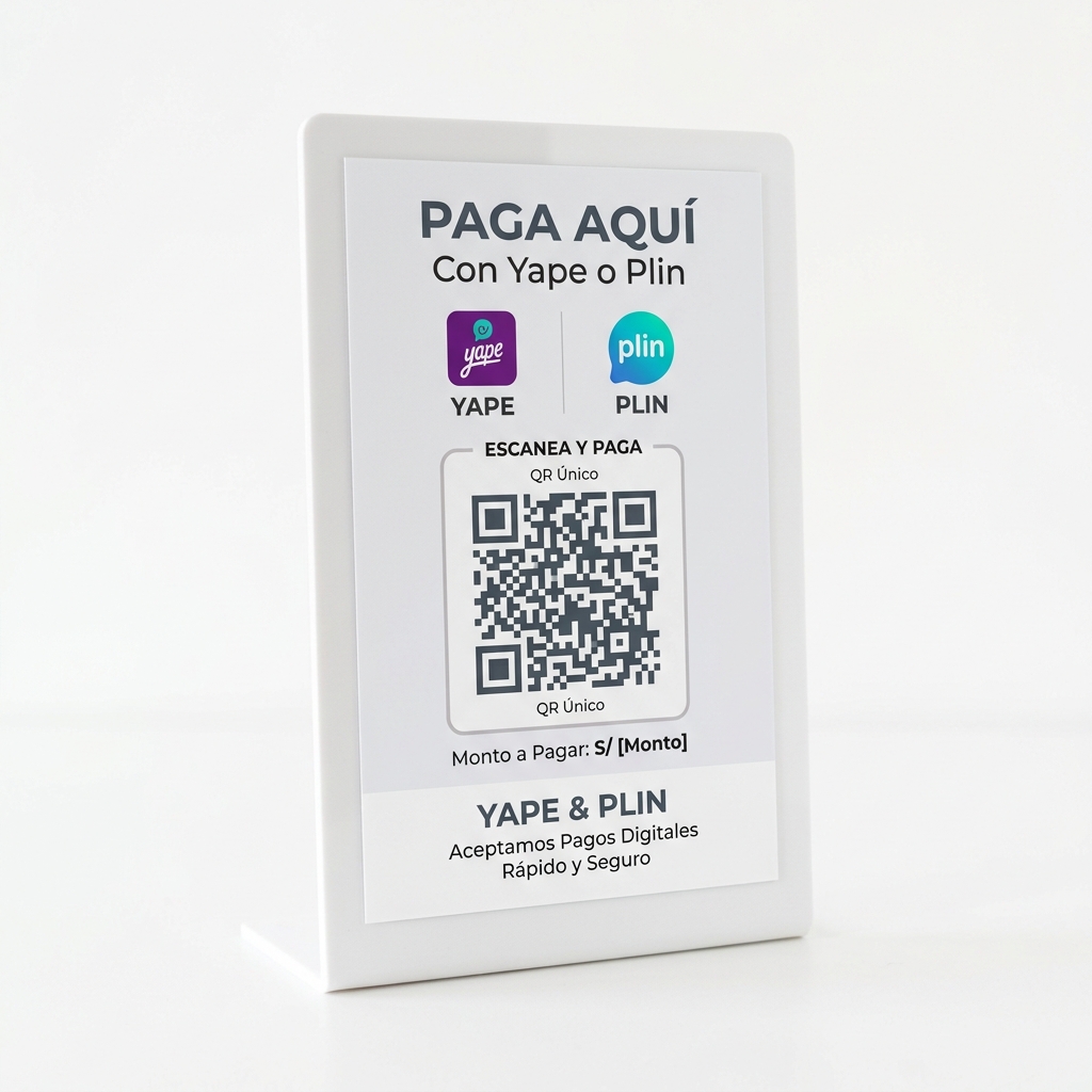 Yape / Plin QR Code